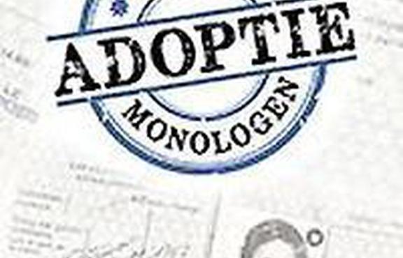 De voorkant van het boek: De Adoptiemonologen