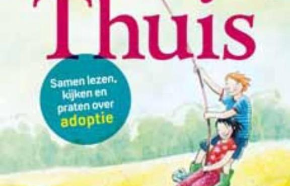 De voorkant van het boek: Thuis