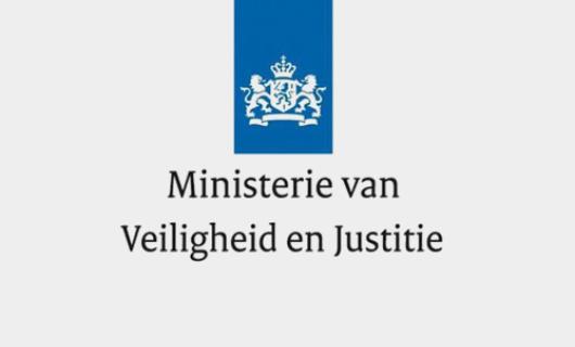 Ministerie J&V nieuws logo